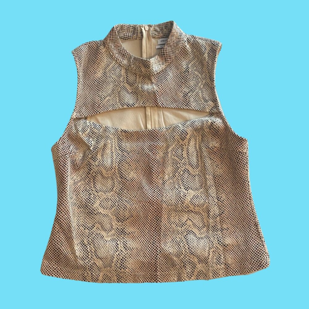 Urban Outfitters Snake Skin Top size small